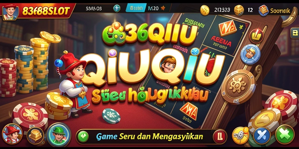 Gameplay QiuQiu yang seru dan menantang di 8368SLOT.