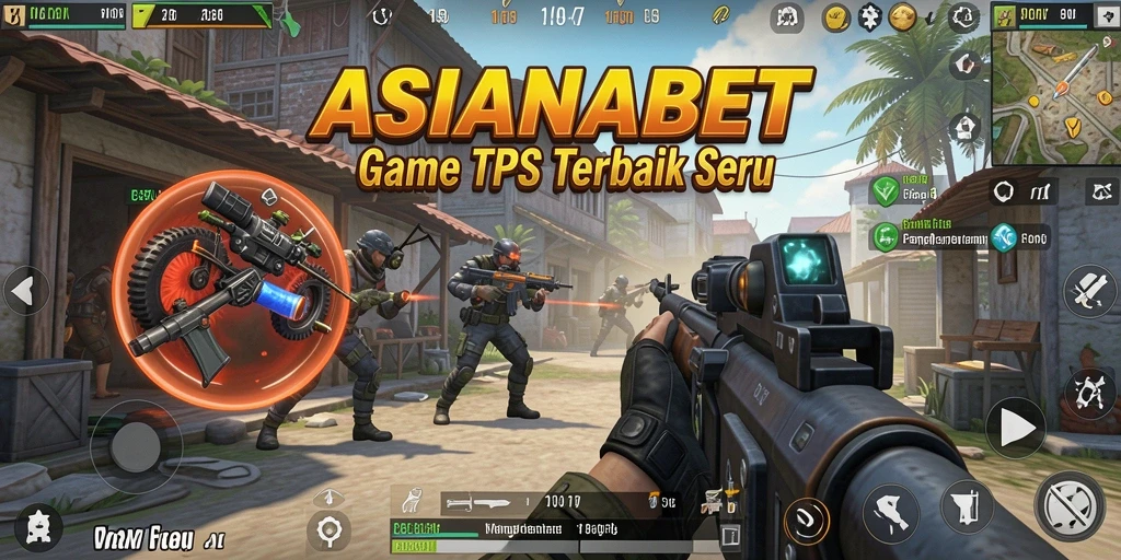 Tampilan permainan mendebarkan dari ASIANABET dengan aksi TPS yang intens.
