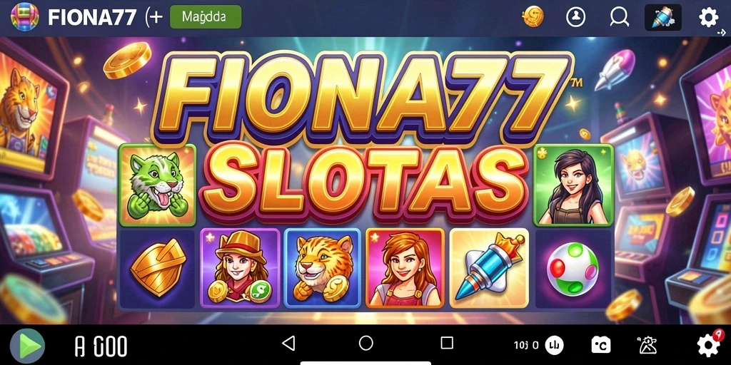 Screenshot FIONA77 menampilkan momen seru dalam bermain Slot.
