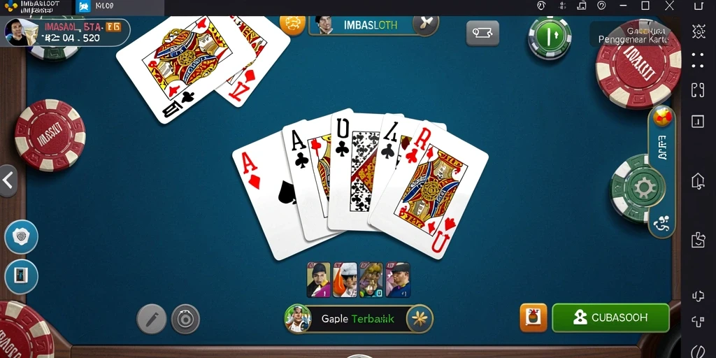 Tampilan gameplay seru dari IMBASLOT dengan pemain yang kompetitif.