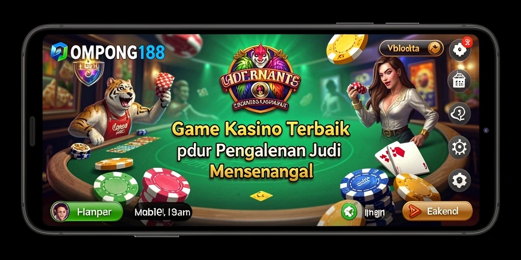 Tampilan gameplay menarik OMPONG188 dengan grafik yang memukau.