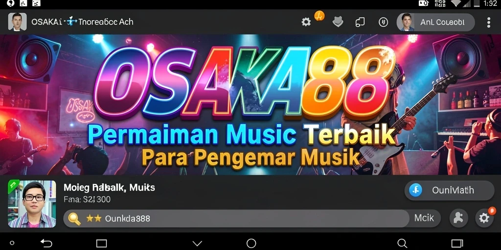 Gameplay seru OSAKA88 yang penuh dengan tantangan musik.
