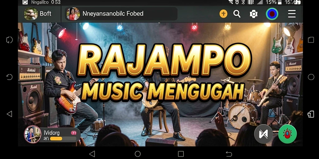 Tampilan menarik dari gameplay <strong>RAJAMPO</strong> yang menyenangkan.
