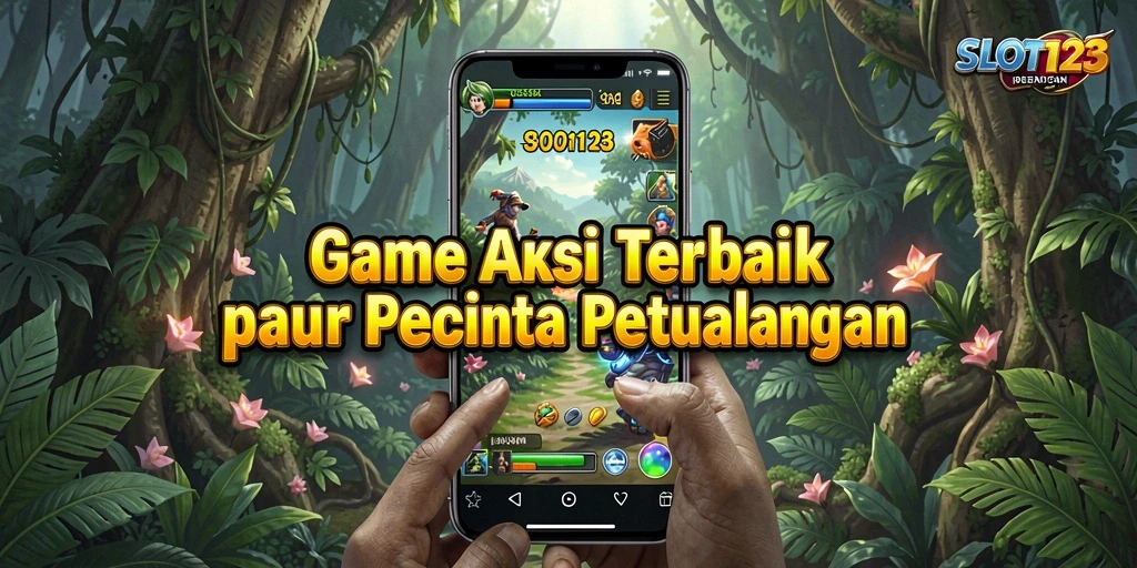 Screenshot dari gameplay SLOT123 yang penuh aksi dan tantangan.