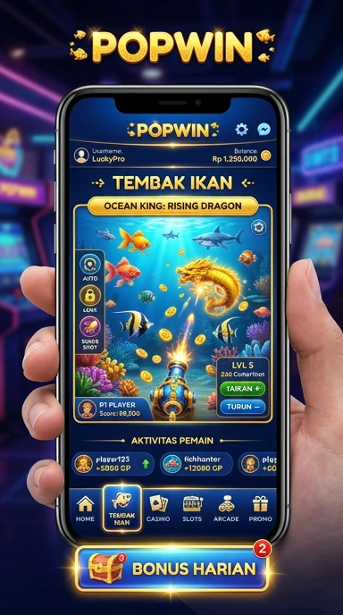 Proses unduh aplikasi di popwin yang cepat dan efisien.